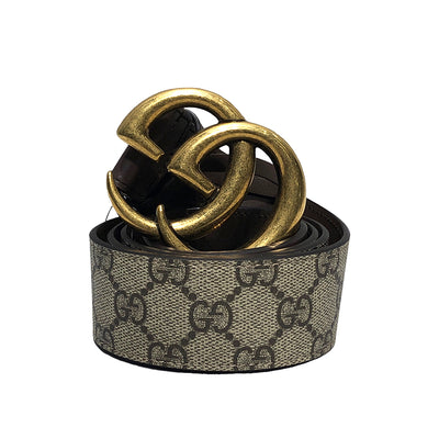 Gucci monogram belt