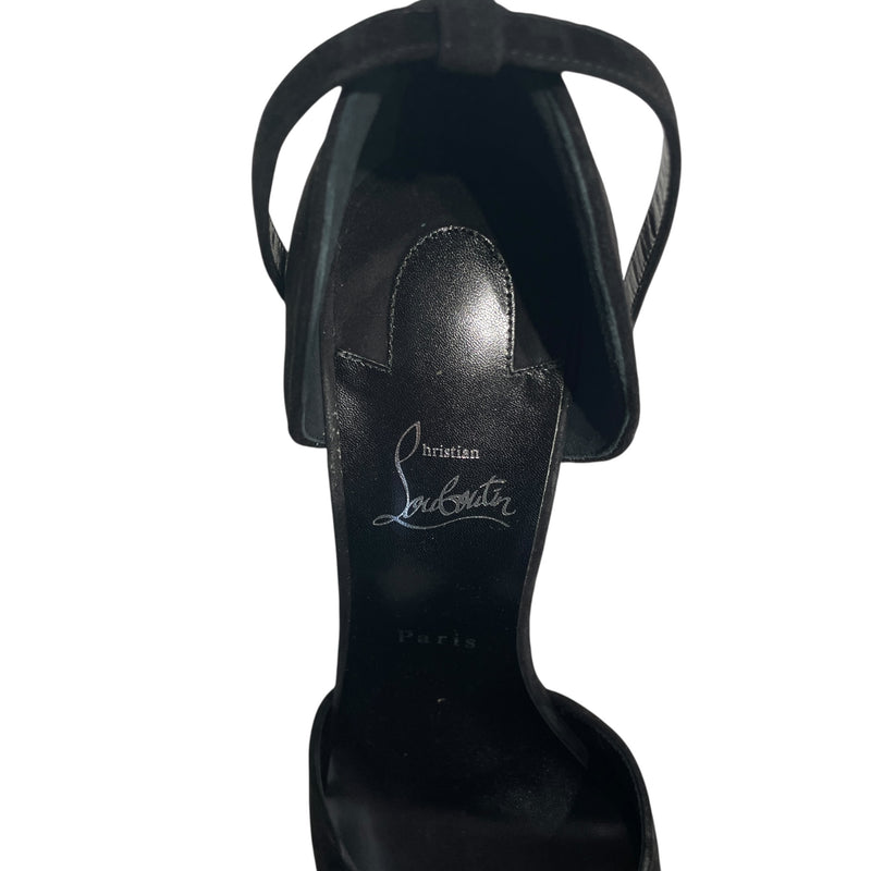 Christian Louboutin/Heels/EU 42/Suede/BLK/astrida pump