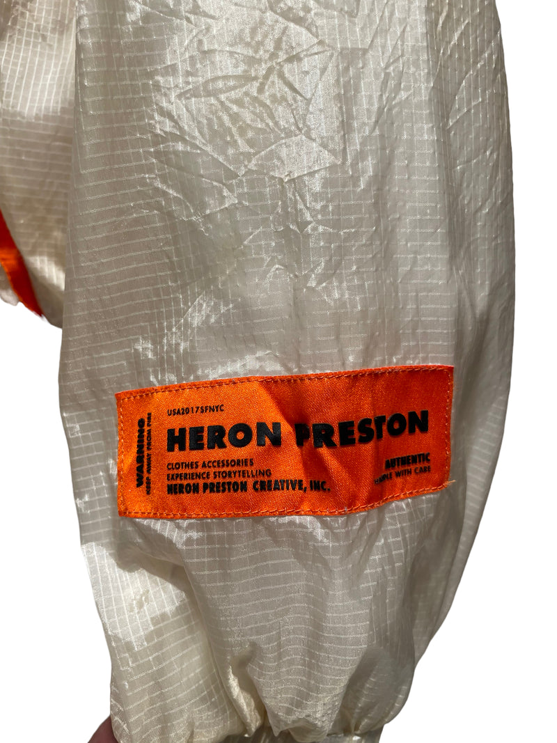 HERON PRESTON/Windbreaker/XL/Polyester/IVR/ORANGE AND YEL. WINDBREAKER