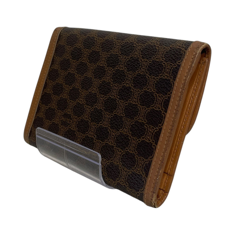 CELINE/Bifold Wallet/Monogram/Leather/BRW/Cartera Celine Castano