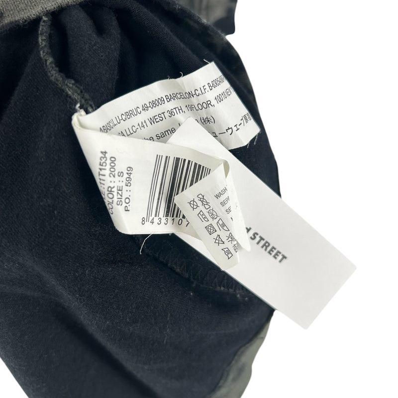 Desigual/T-Shirt/S/Black/Cotton/All Over Print/