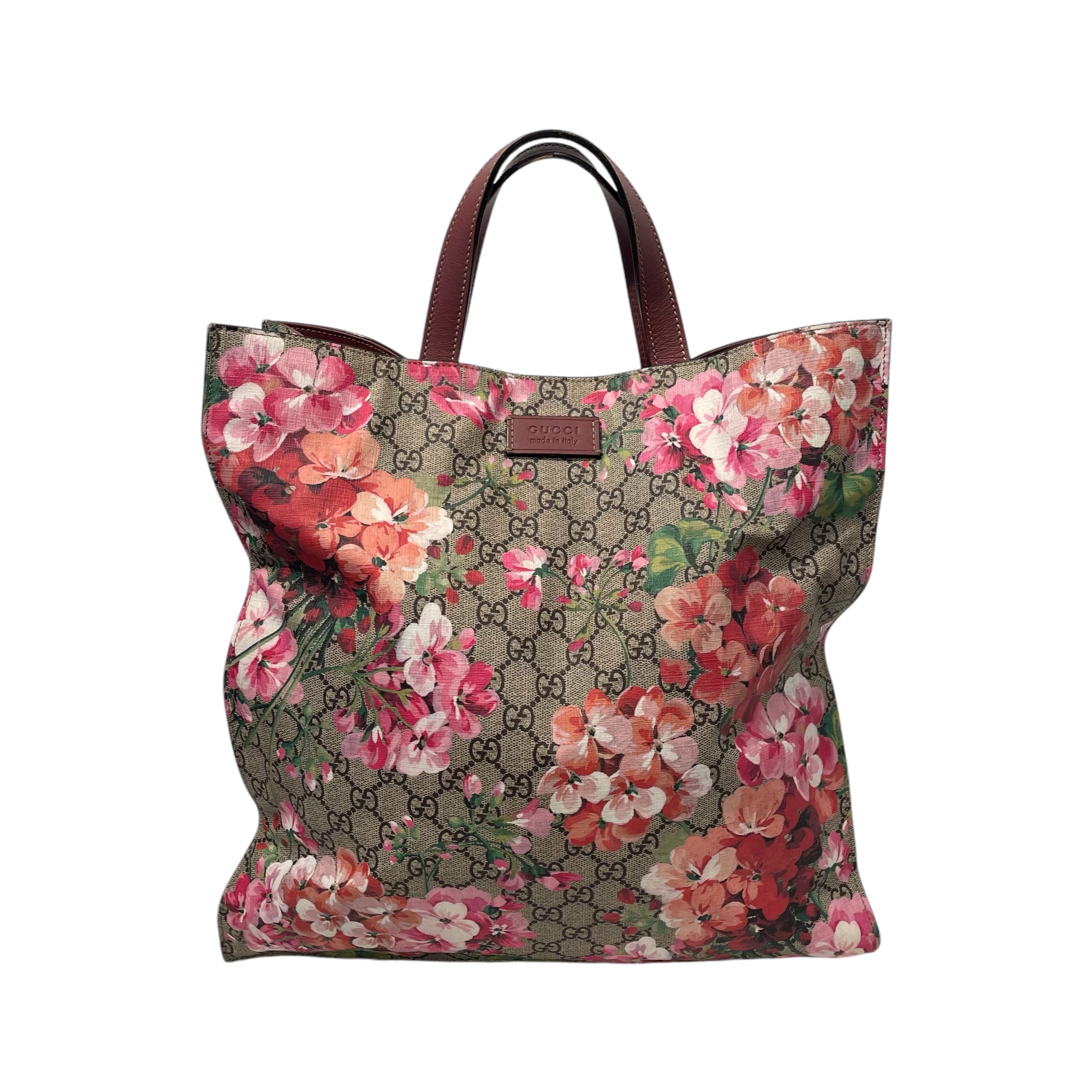 Gucci tote floral best sale