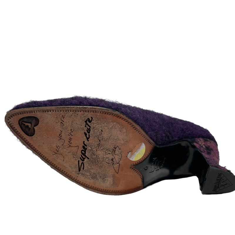 JOHN FLUEVOG/Heels/US 6/Wool/PPL/