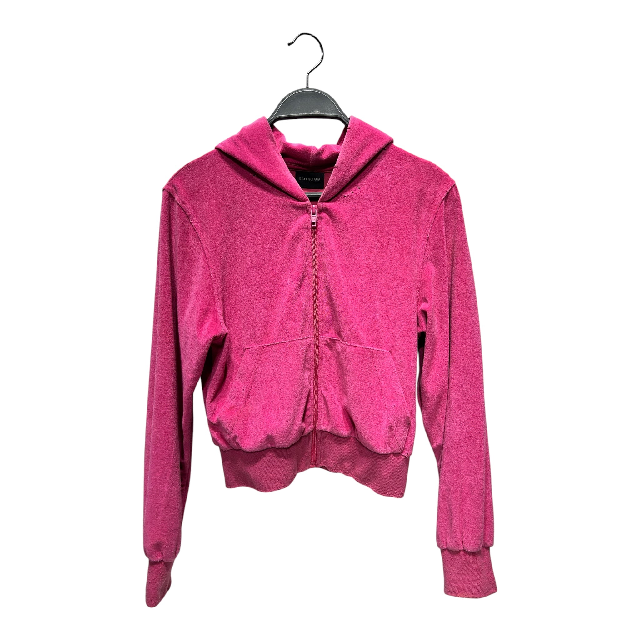 BALENCIAGA/Hoodie/XS/Cotton/PNK/TERRY CLOTH MINI – 2nd STREET USA