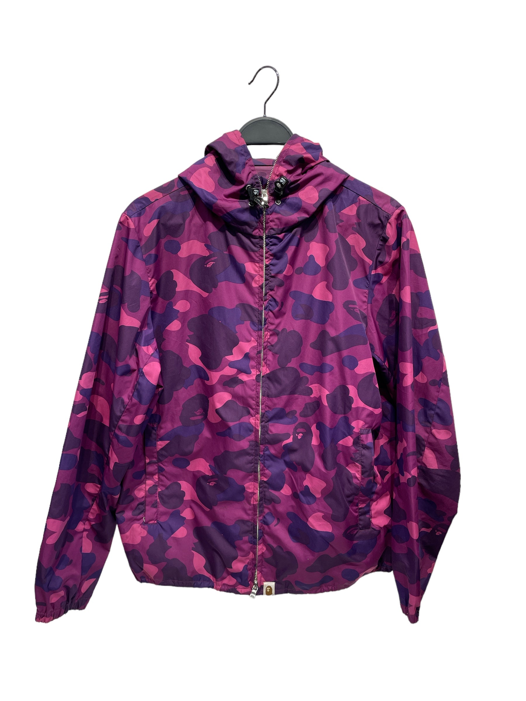 BAPE/Windbreaker/L/Polyester/PPL/Camouflage/ 2nd STREET USA