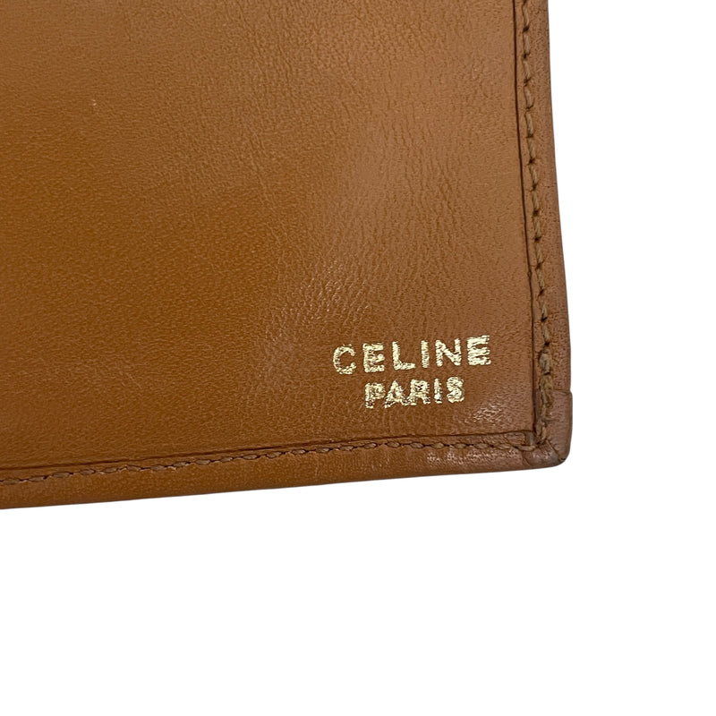 CELINE/Bifold Wallet/Monogram/Leather/BRW/Cartera Celine Castano