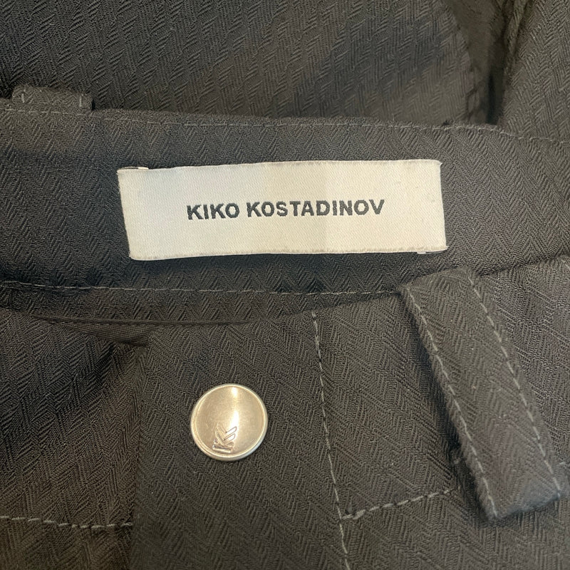 Kiko Kostadinov/Pants/44/Cotton/BLK/KIKO SABLE BLACK FRANZ KEY