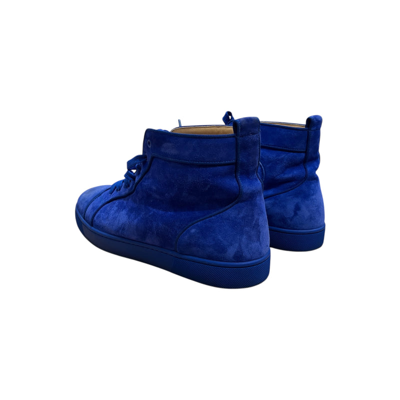 Christian Louboutin/Hi-Sneakers/EU 47/Suede/BLU/LOUIS ORLATO FLAT
