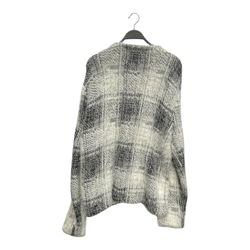 STUSSY/Cardigan/XL/Plaid/Nylon/SLV/Snap Front/