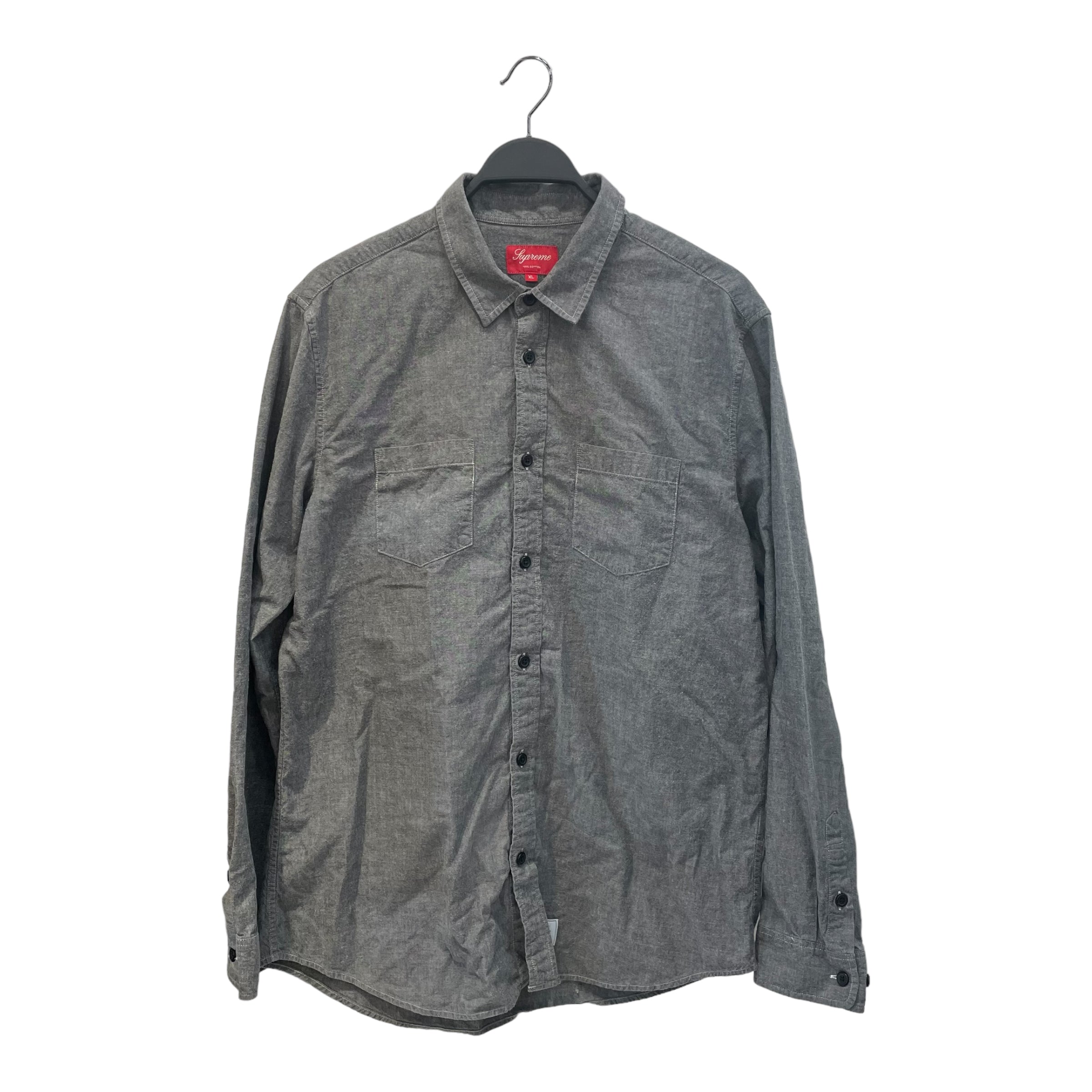 Supreme/LS Shirt/XL/Cotton/GRY/ – 2nd STREET USA