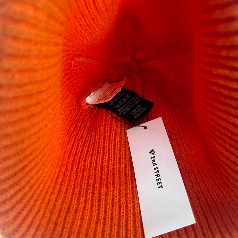 STUSSY/Beanie/Orange/Acrylic/