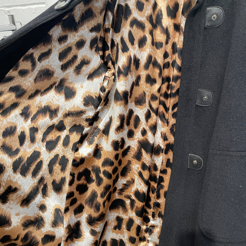DANA BUCHMAN/Coat/10/Wool/BLK/ANGORA BUCKLE COAT