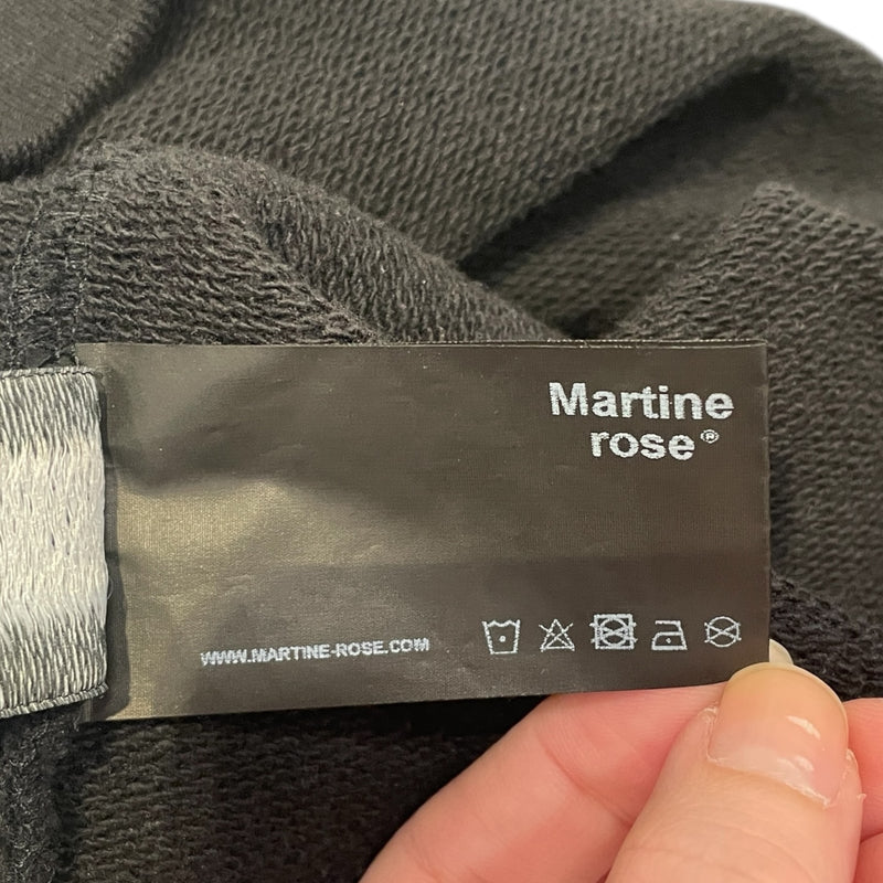 MARTINE ROSE/Sweatshirt/XL/Cotton/BLK/