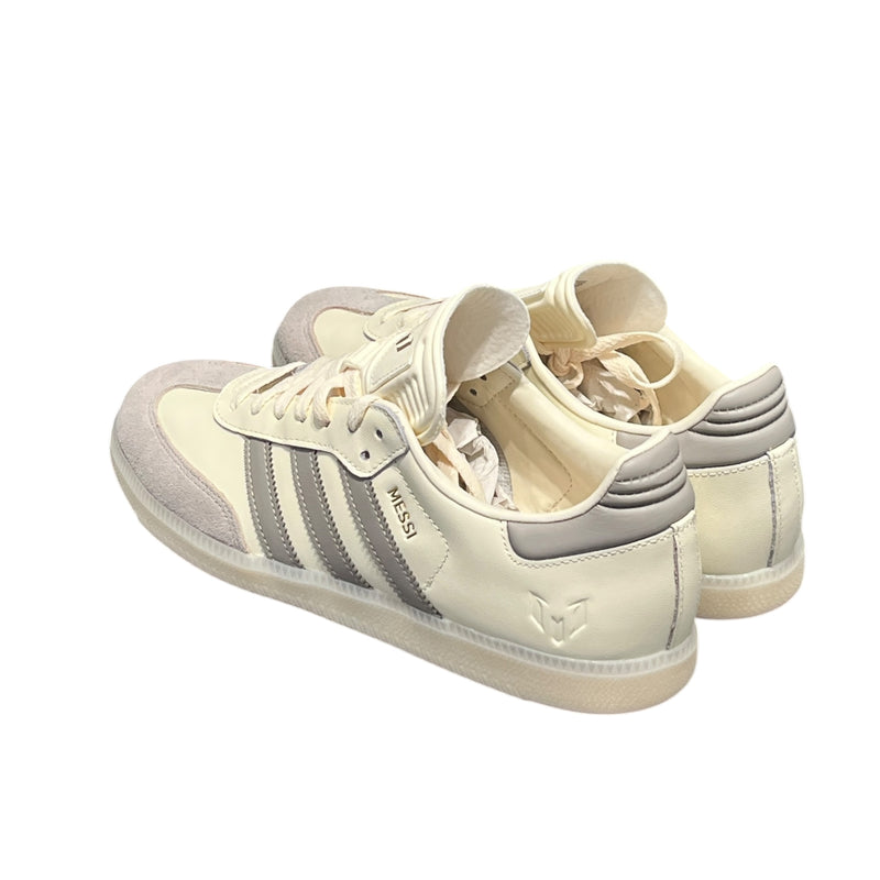 adidas/Low-Sneakers/US 9.5/GRY/messi gray suede cream