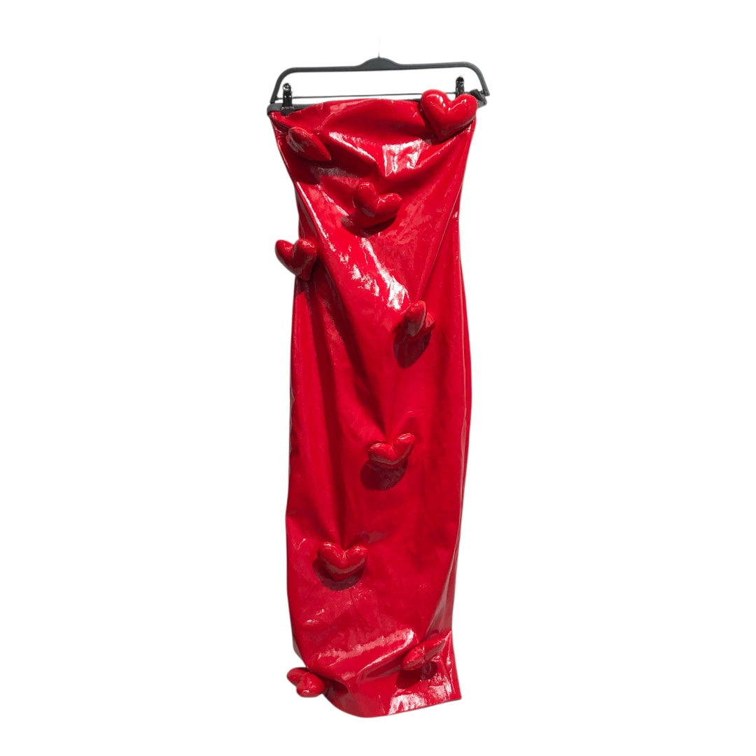cultnaked /Tunic Dress/S/Polyester/RED/ – 2nd STREET USA