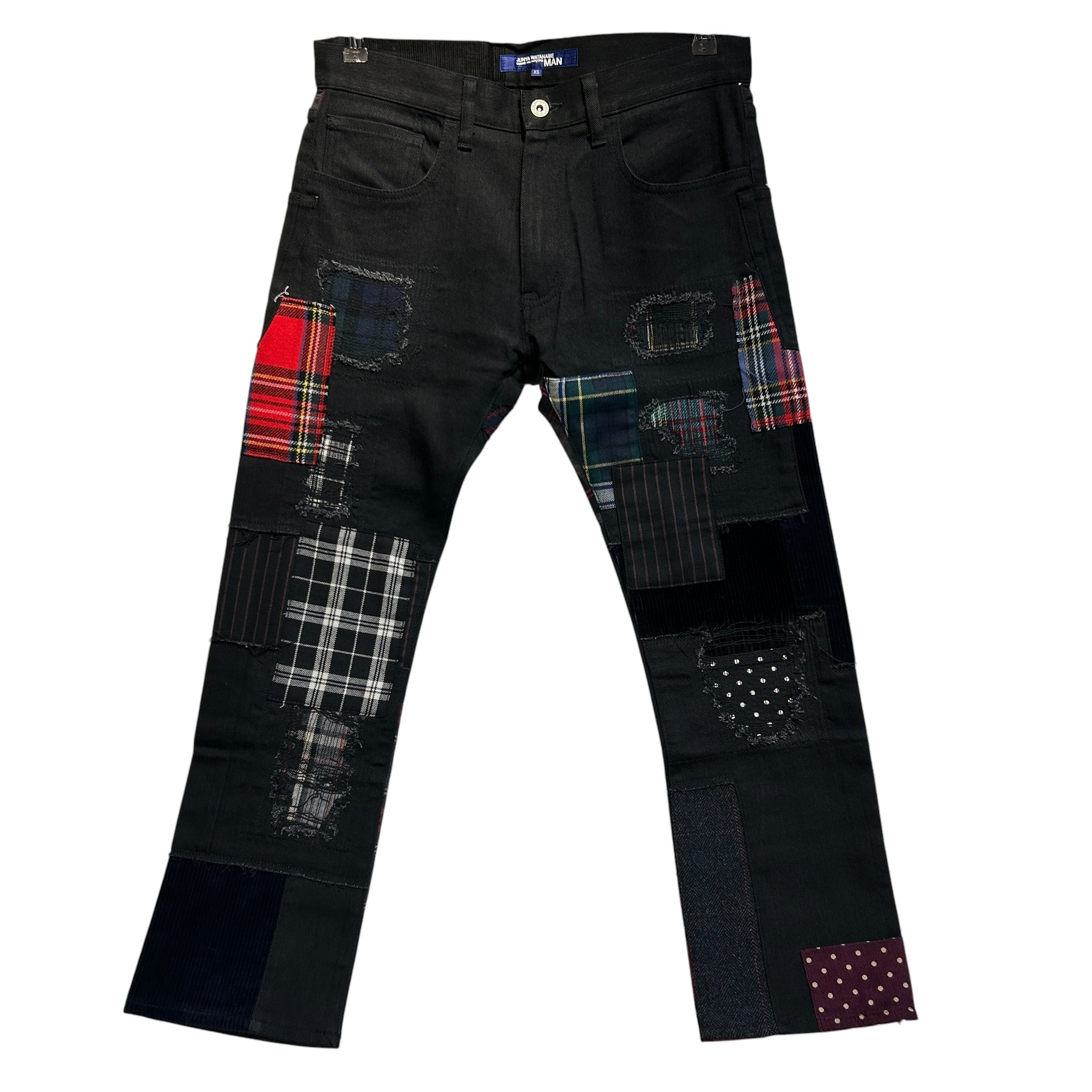 JUNYA WATANABE COMME des GARCONS MAN/Pants/XS/Cotton/BLK/Multi 