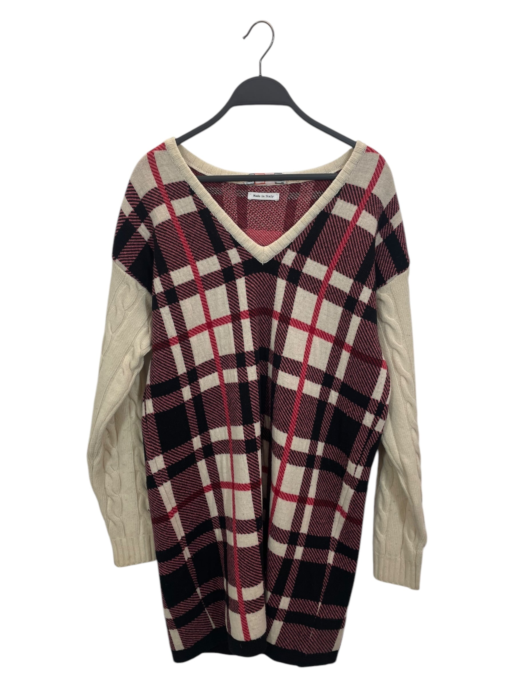 MSGM/Heavy Sweater/S/All Over Print/Wool/RED/ – 2nd STREET USA 