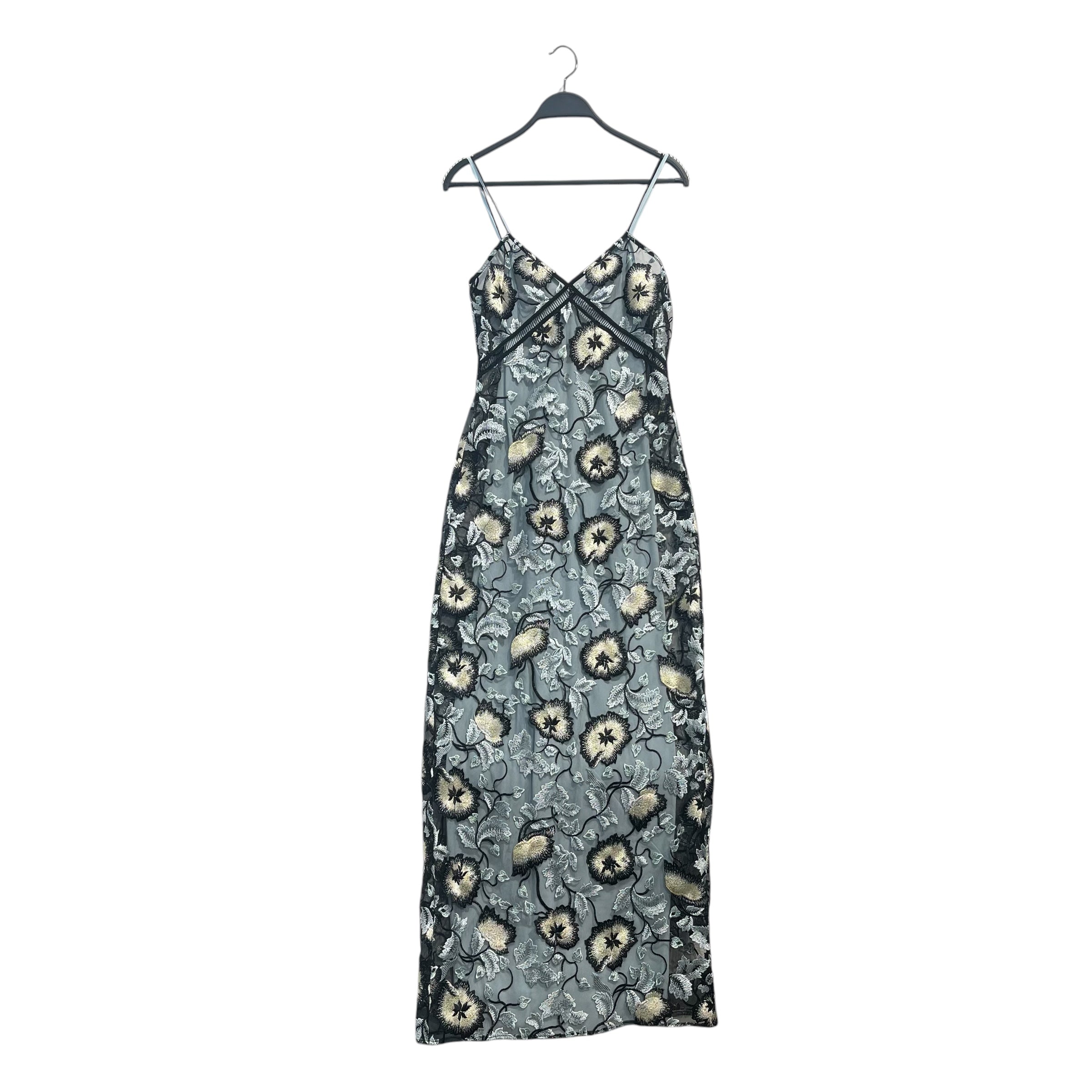 self-portrait/Camisole Dress/2/Floral Pattern/Polyester/BLK/FLORAL EMB 2nd STREET USA self-portrait/Camisole Dress/2/Floral Pattern/Polyester/BLK/FLORAL EMB 2nd STREET USA