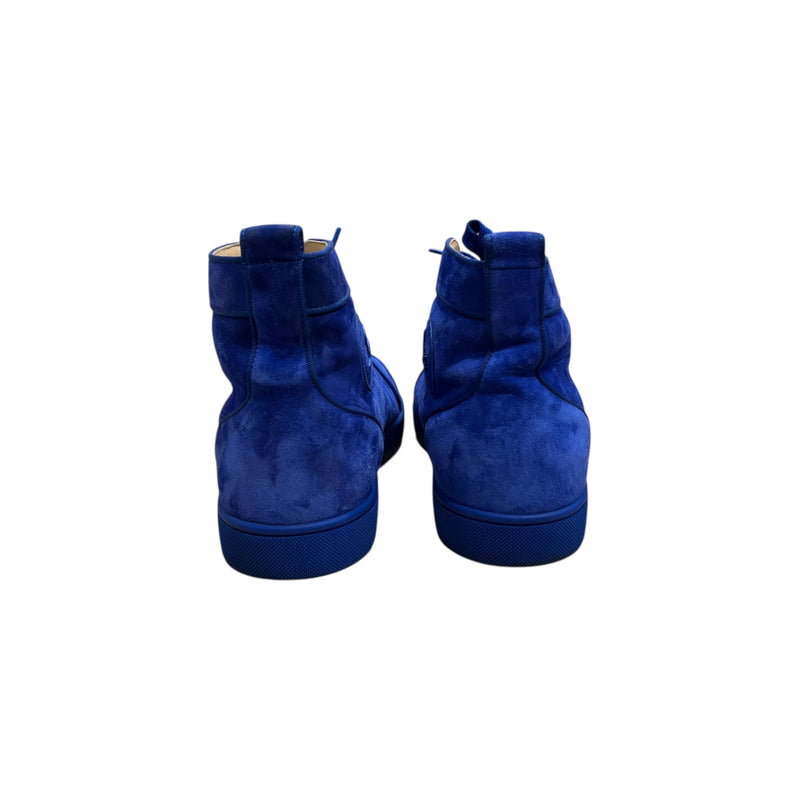 Christian Louboutin/Hi-Sneakers/EU 47/Suede/BLU/LOUIS ORLATO FLAT