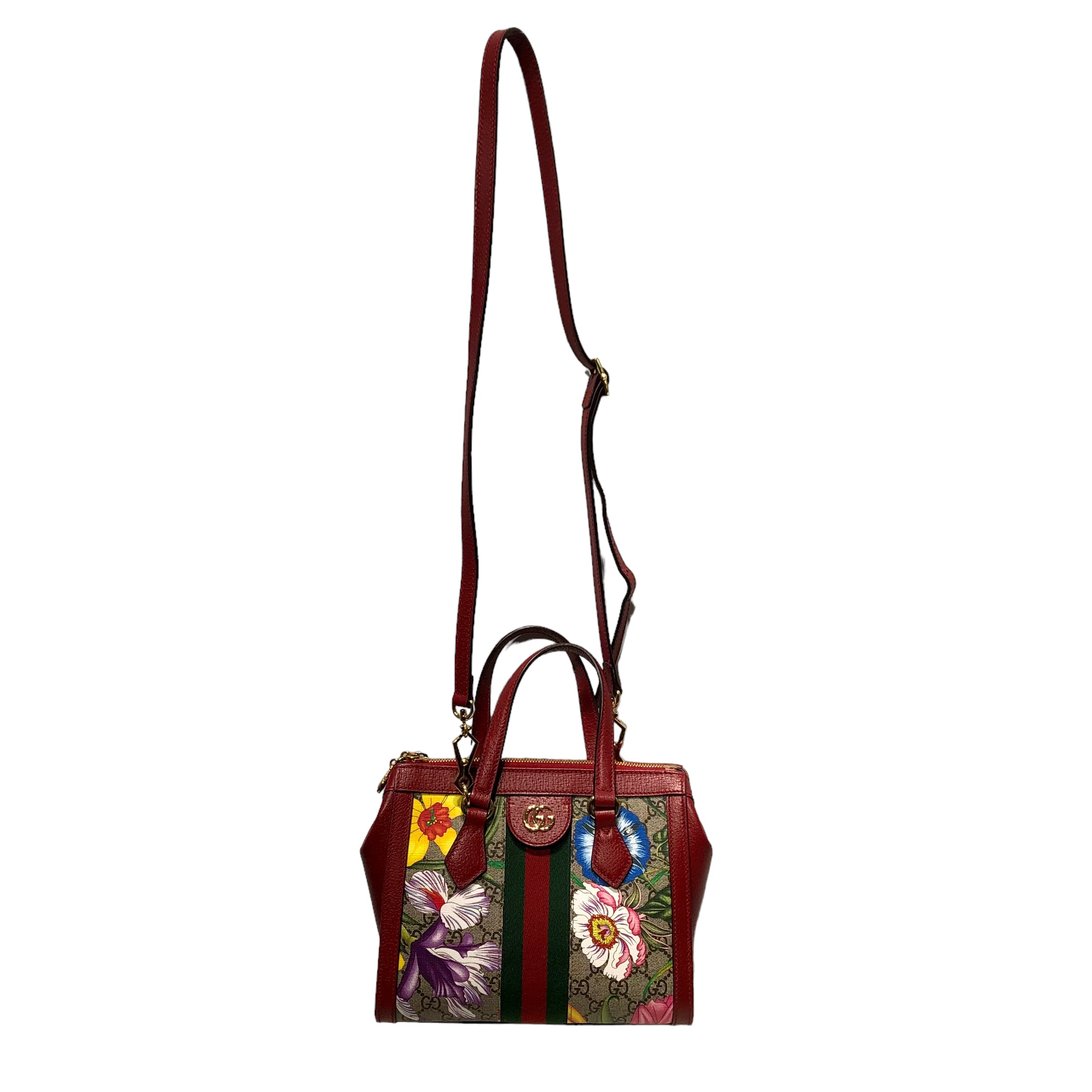 GUCCI/Cross Body Bag/Monogram/RED/gucci ophidia red flora 2nd STREET USA