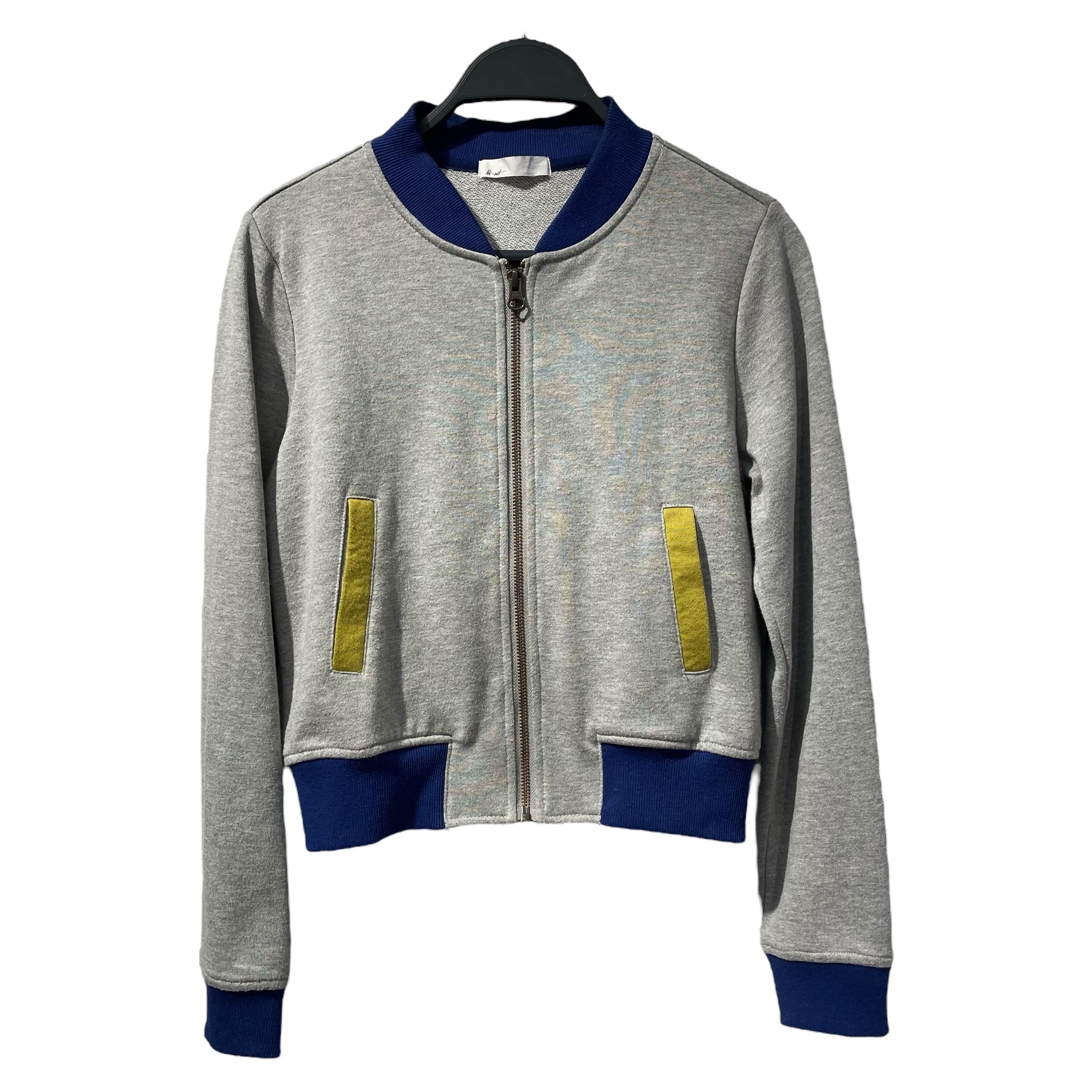 Ne-net///Zip Up Hoodie/2/Plain/Cotton/GRY//M [Designers