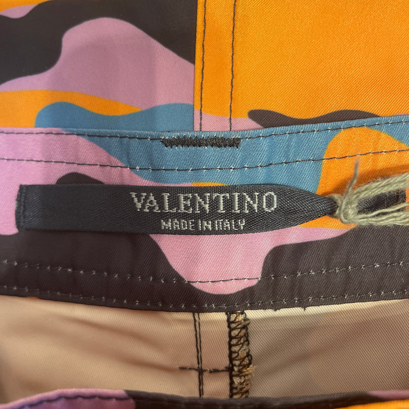 VALENTINO/Straight Pants/56/Polyester/MLT/Camouflage/Camoflauge Cargo Pants