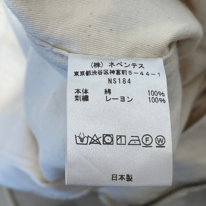 Needles/Long Skirt/2/Cotton/CRM/BUTTERFLY