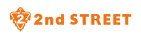 orange halloween logo with ghost