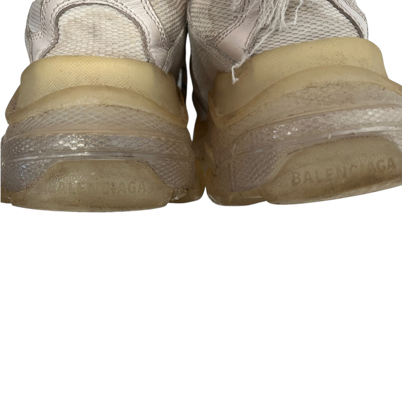 BALENCIAGA/Low-Sneakers/US 9/WHT/TRIPLE S