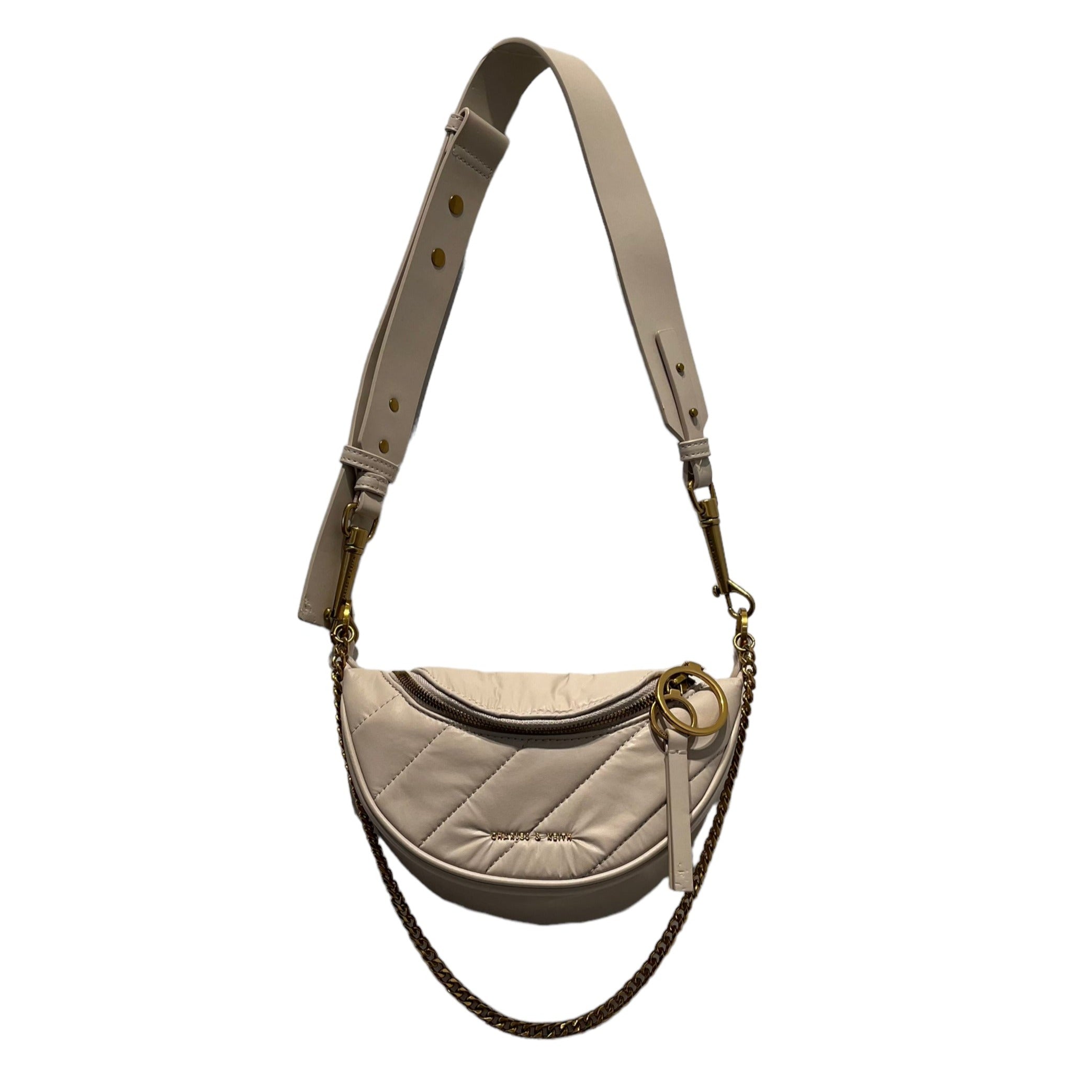 CHARLES&KEITH/Fanny Pack/Nylon/CRM/ 2nd STREET USA