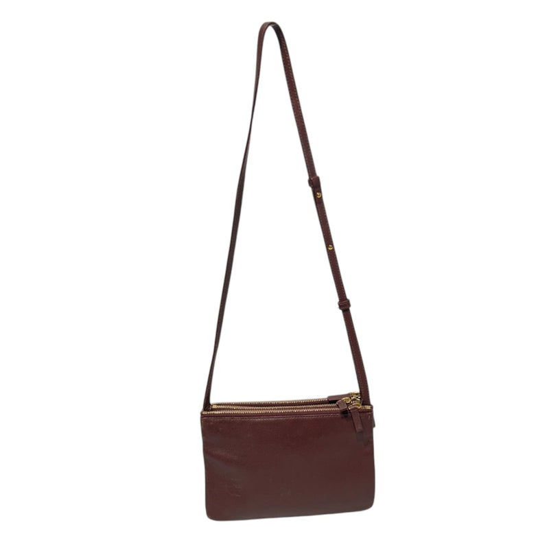CELINE/Bag/OS/Leather/BRW/Trio Bag
