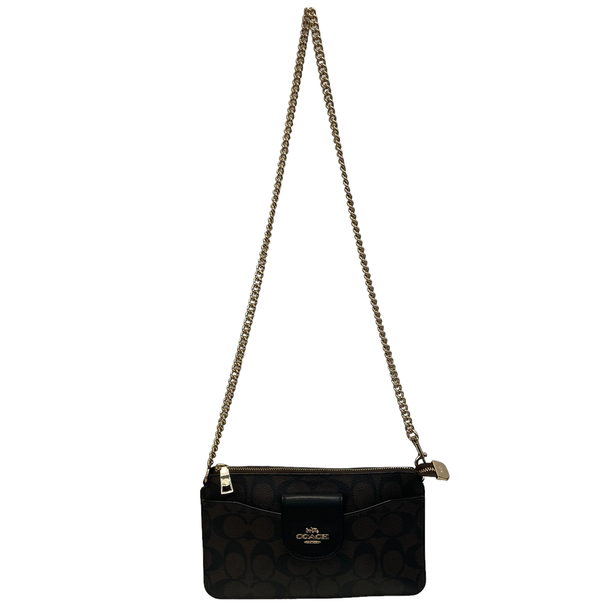 COACH/Cross Body Bag/Monogram/Leather/BRW/C3328 2nd STREET USA