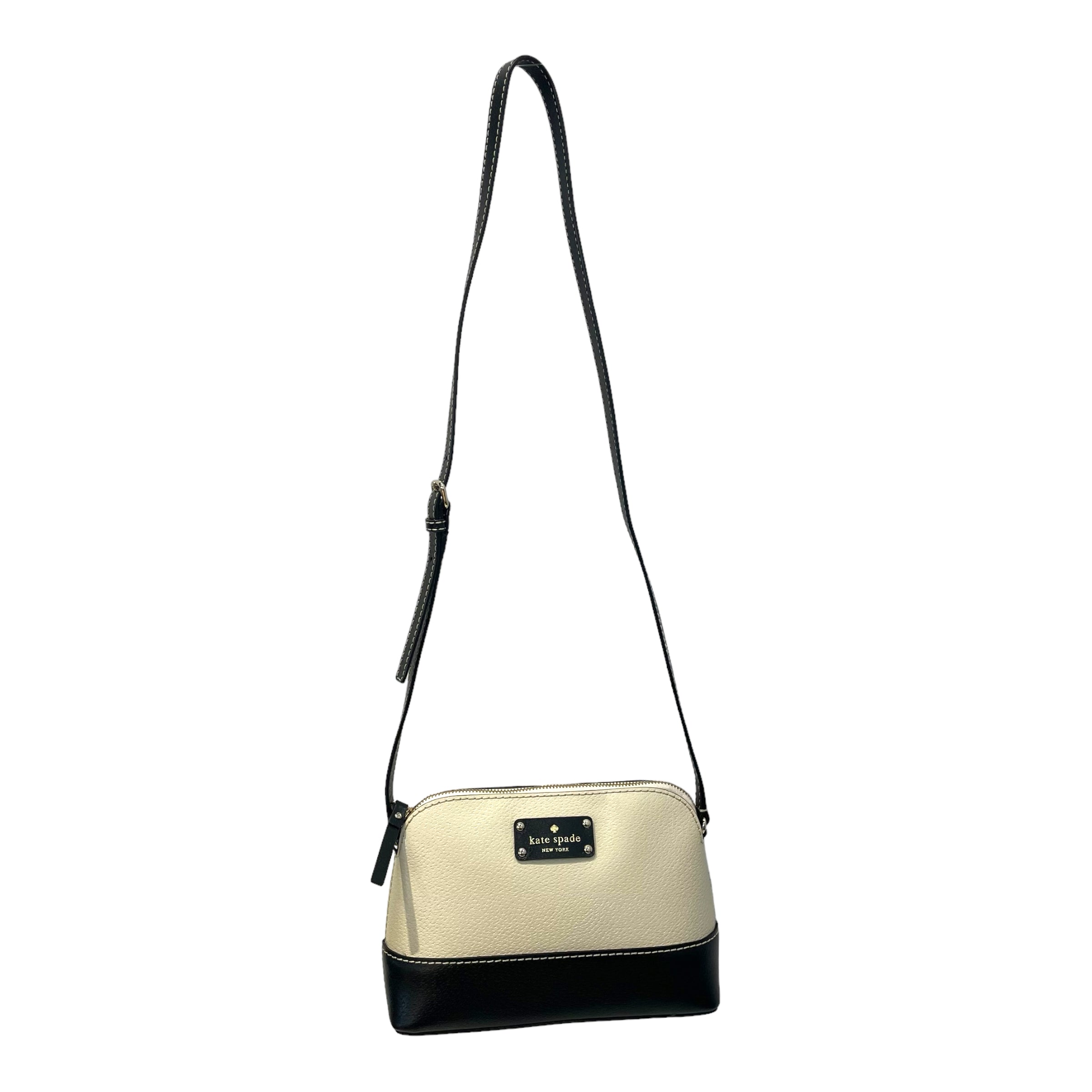 Kate Spade Small Black Pouch - Glitter Bag Luxury Designer Key