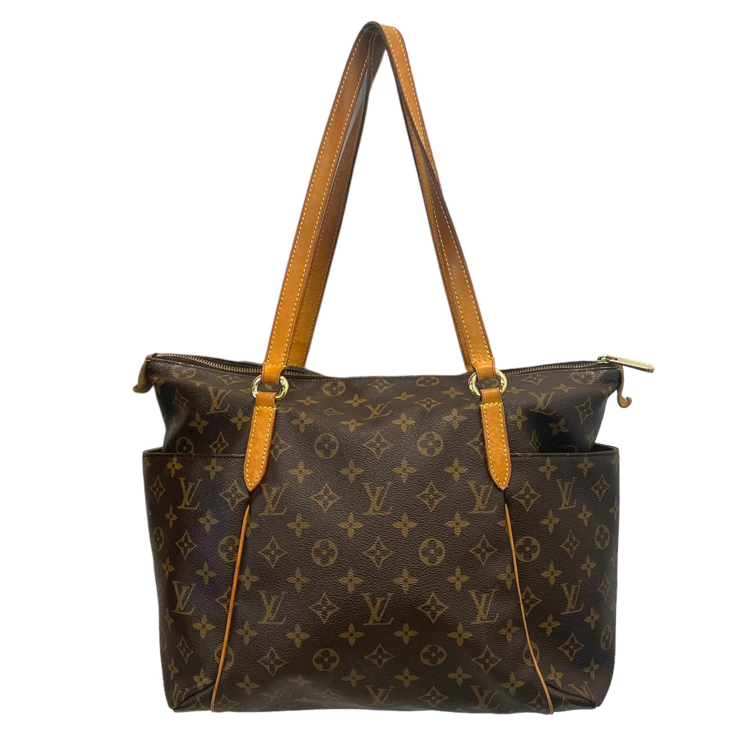[Japan Used Bag] Used Louis Vuitton  Monogram Brw/Pvc/Brw Bag