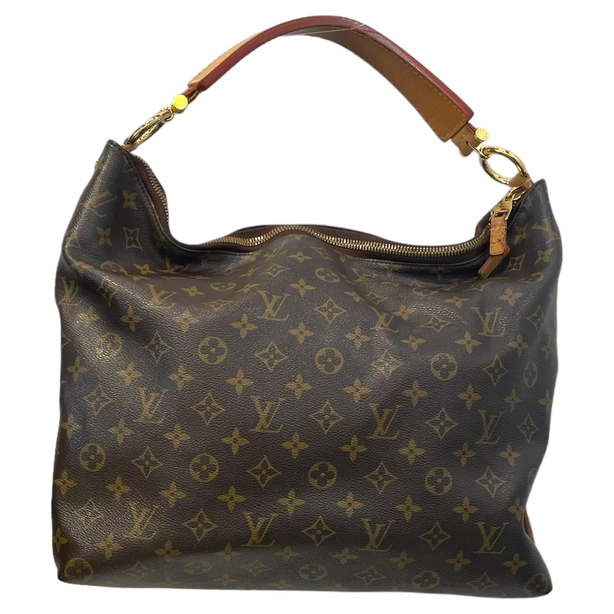 Used Louis Vuitton Tote Bag /Pvc/Brw/Whole Pattern
