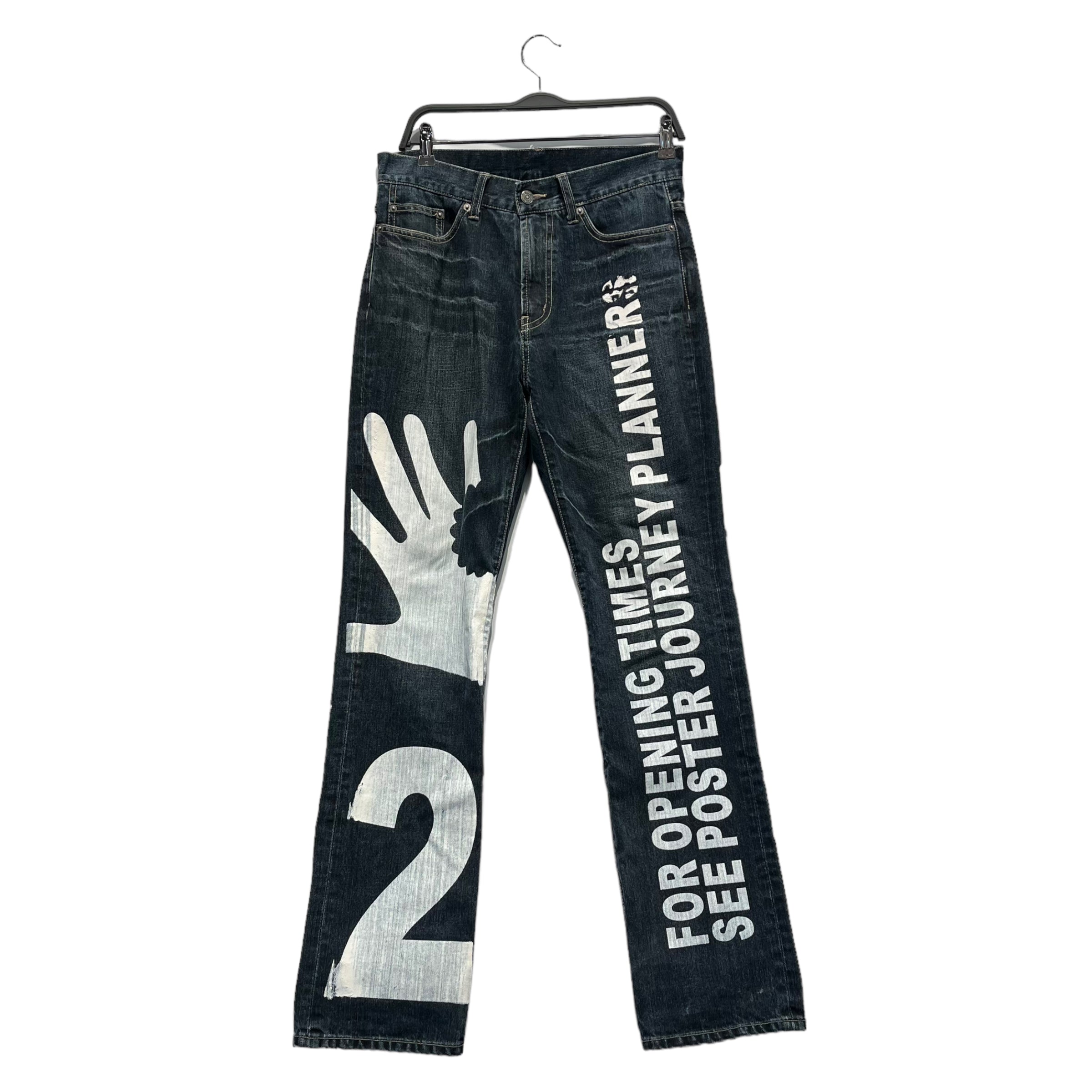 PPFM/Straight Pants/S/Denim/NVY/Graphic/ – 2nd STREET USA