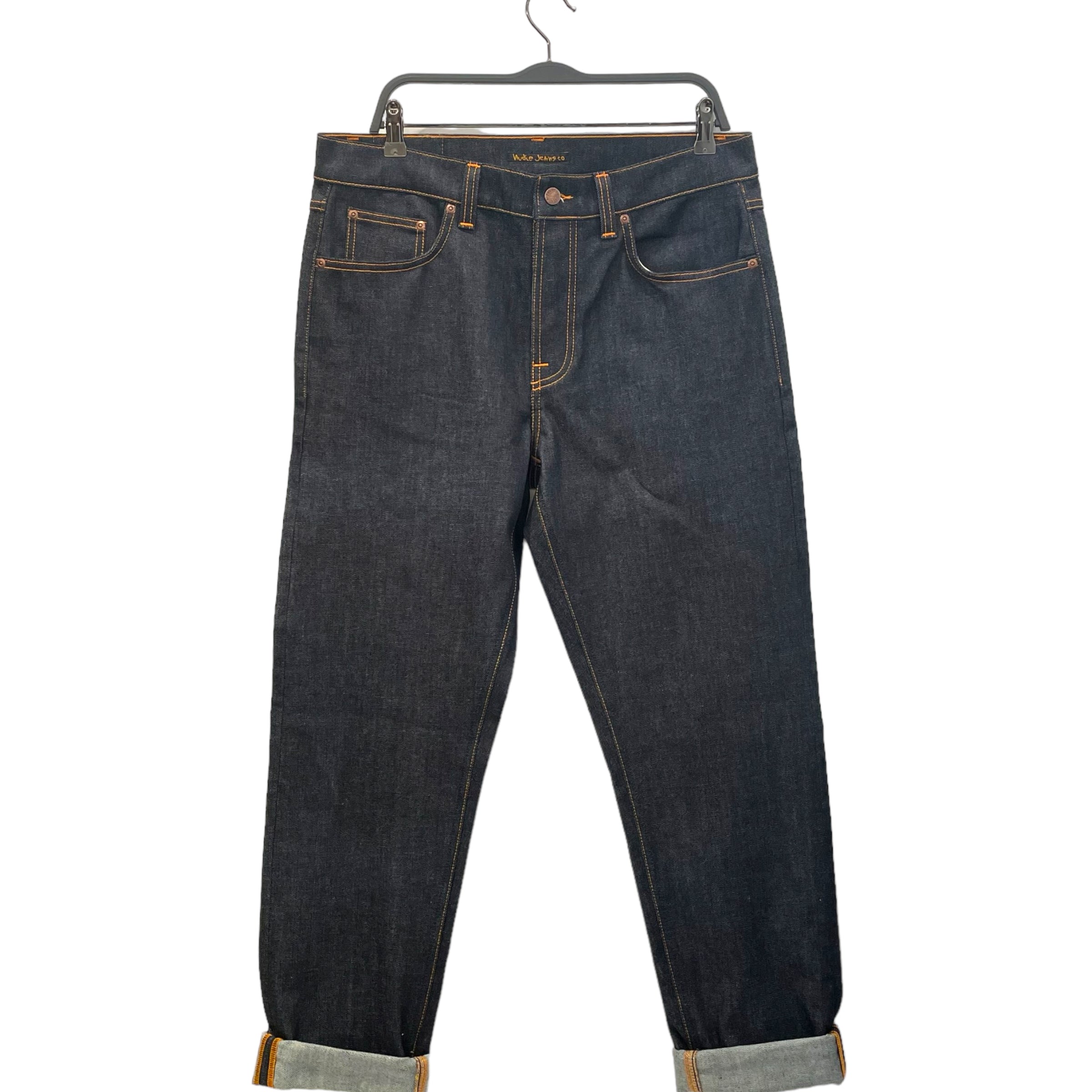 NUDIE JEANS/Straight Pants/34/Cotton/BLU/ – 2nd STREET USA