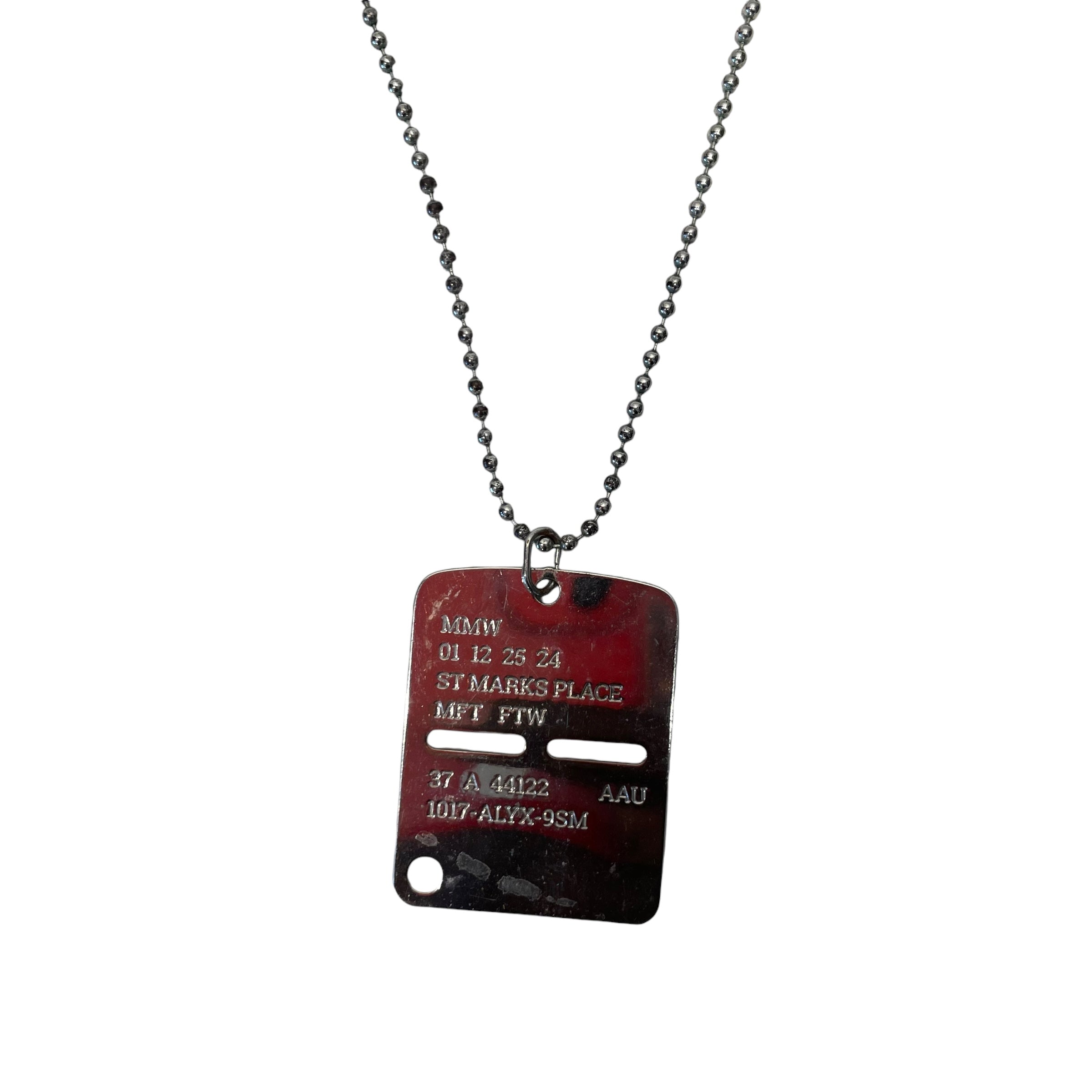 1017 ALYX 9SM(ALYX)/Necklace/Stainless/SLV/ – 2nd STREET USA