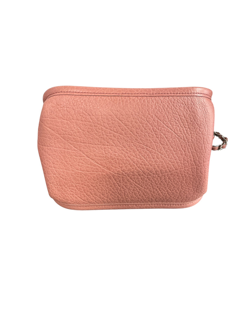 CHANEL/Cross Body Bag/OS/Leather/PNK/Mademoiselle Lock Accordion