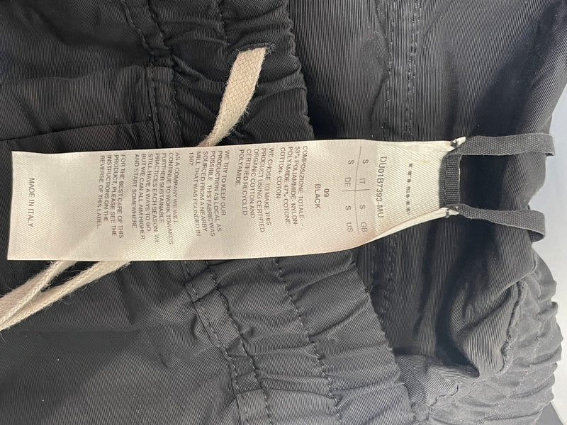 RICK OWENS DRKSHDW/Pants/S/Nylon/BLK/DRKSHDW Pusher Pant