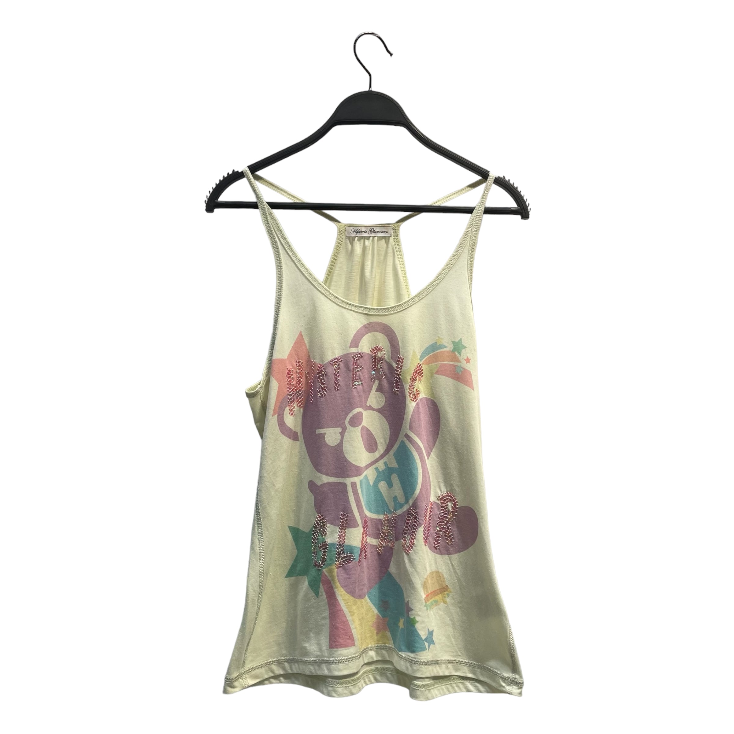 HYSTERIC GLAMOUR/Camisole/FREE/Graphic/Cotton/YEL/ – 2nd STREET USA