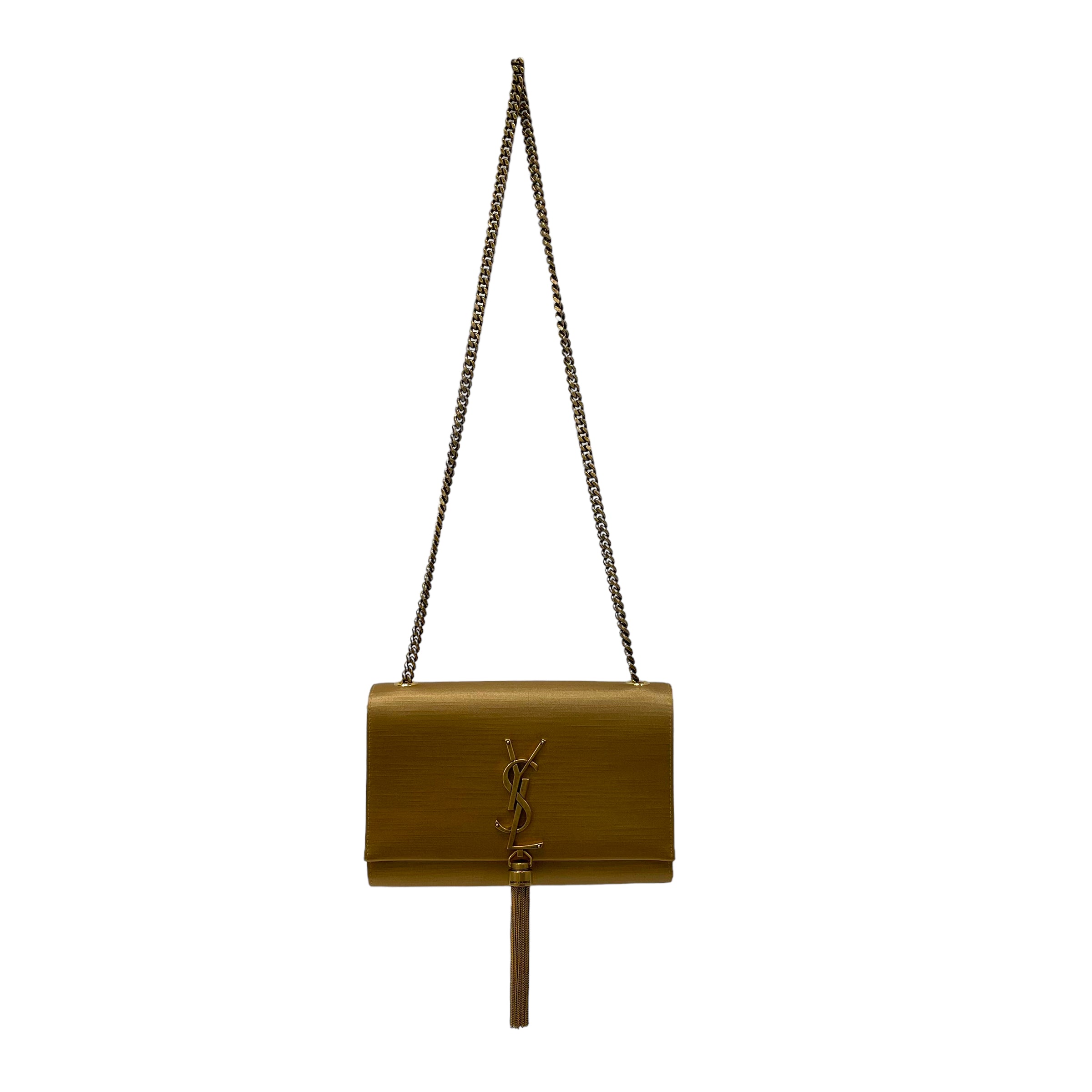 YVES SAINT LAURENT/Cross Body Bag/GLD/ 2nd STREET USA