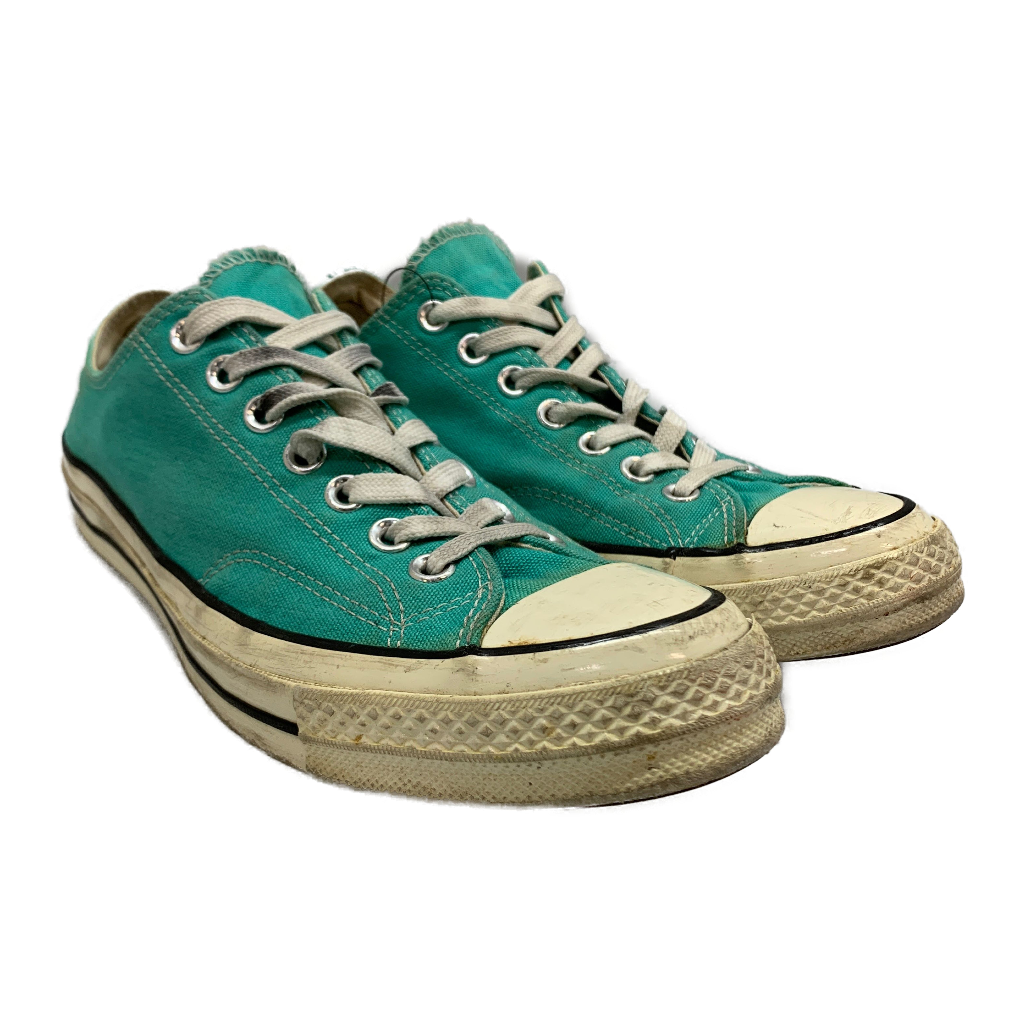 CONVERSE/CT70 CERAMIC GREEN LOW CUT/Low-Sneakers/US8.5/GRN/Canvas