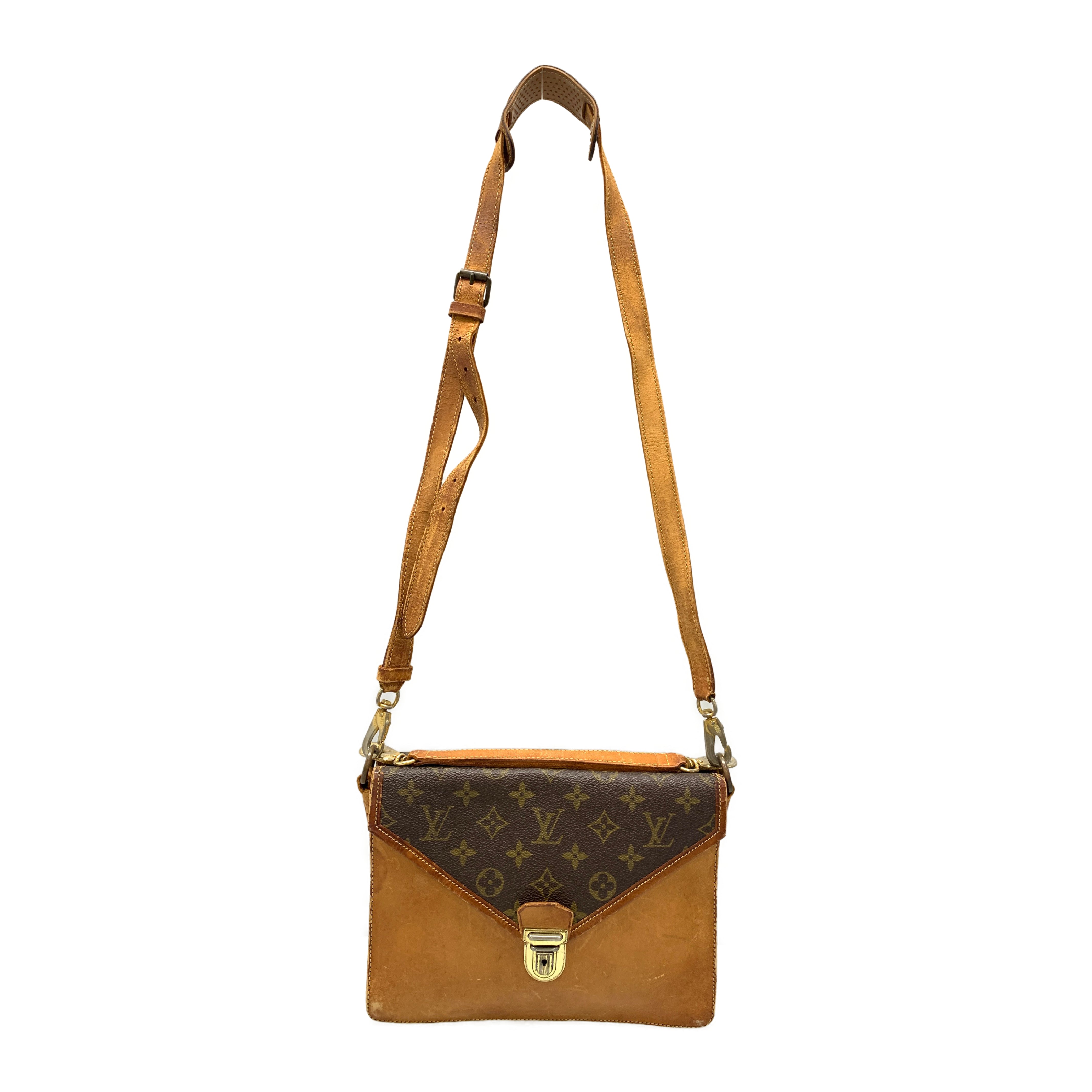 LOUIS VUITTON/Cross Body Bag/BRW/Leather 2nd STREET USA