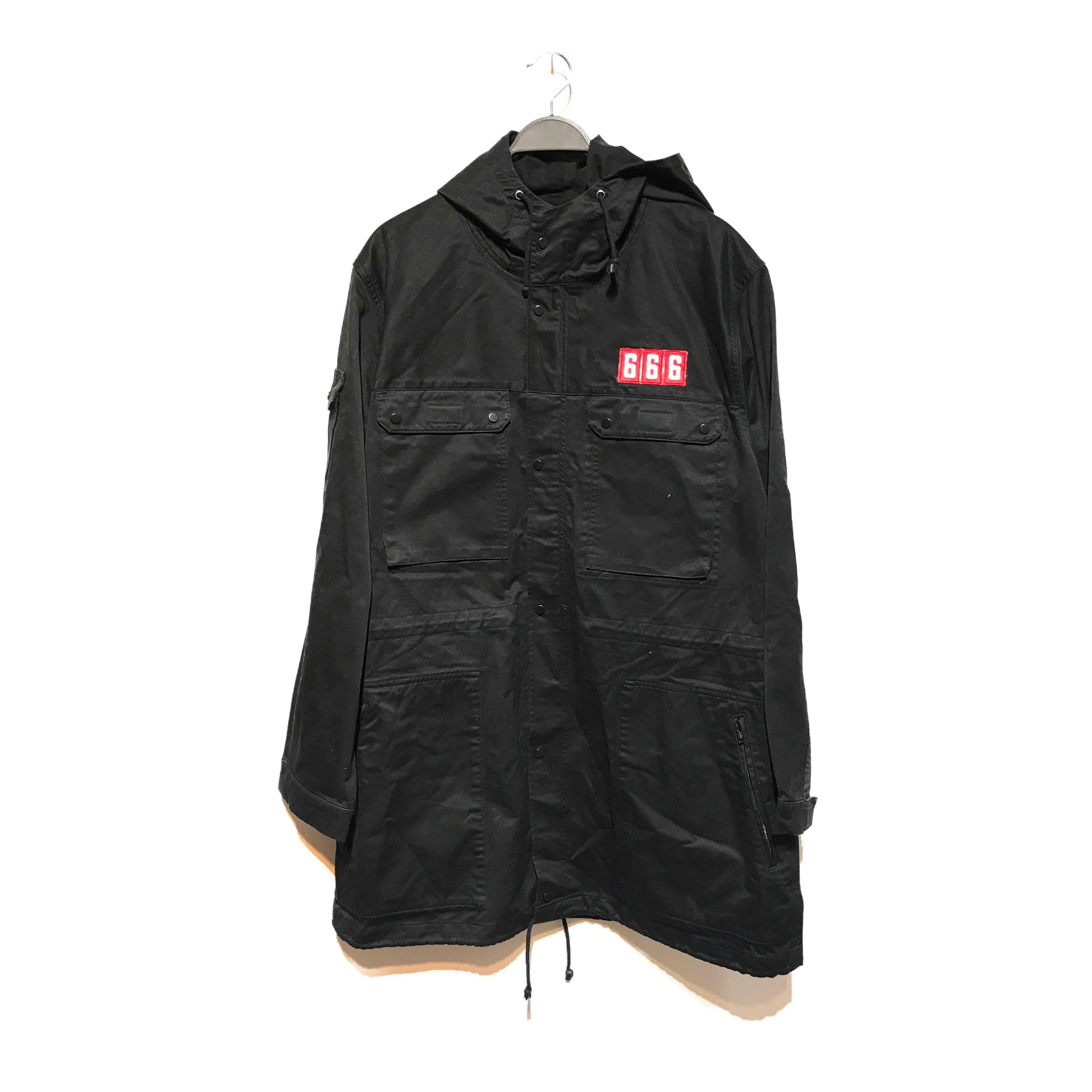 Supreme/FIELD PARKA/Mountain Parka/XL/BLK/Cotton/Plain – 2nd