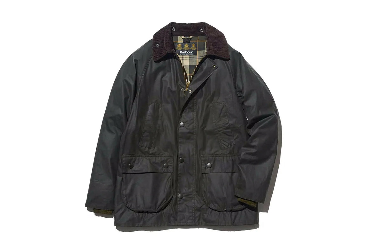 Black Barbour jacket
