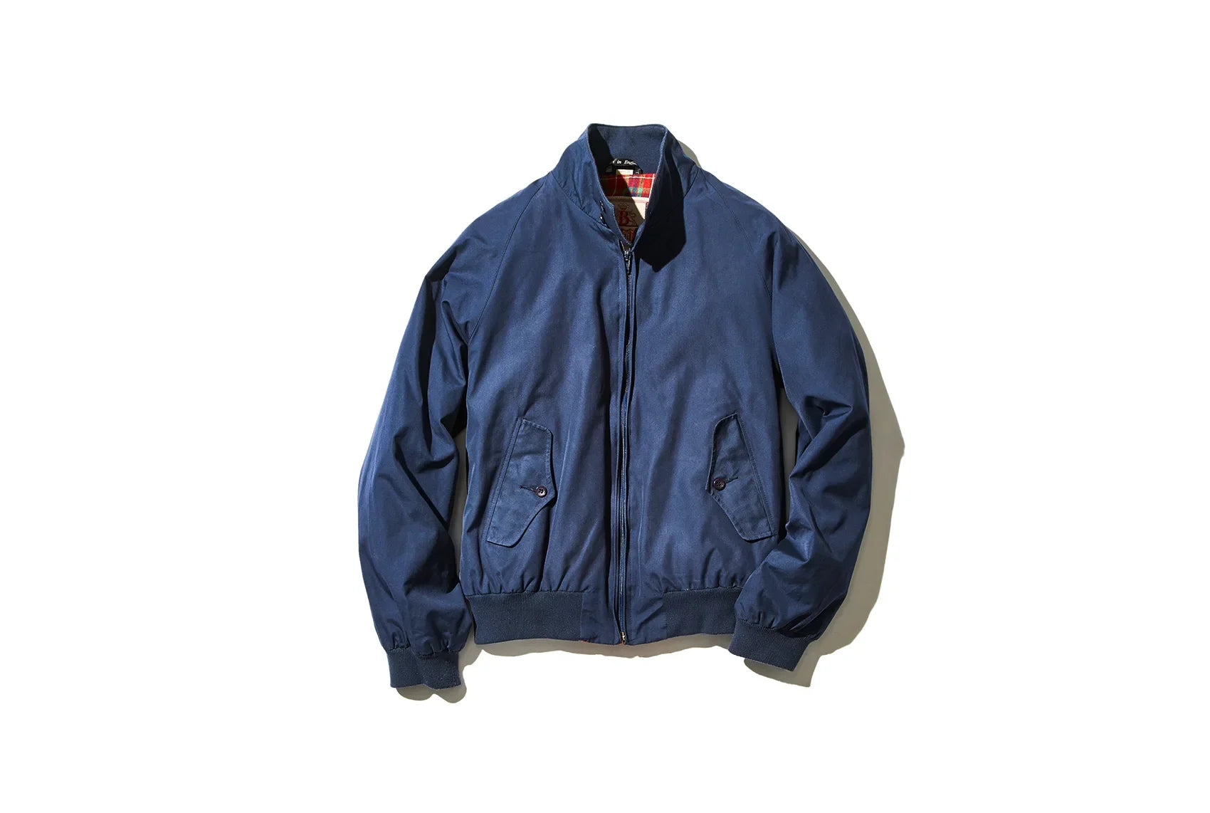 Blue Baracuta jacket