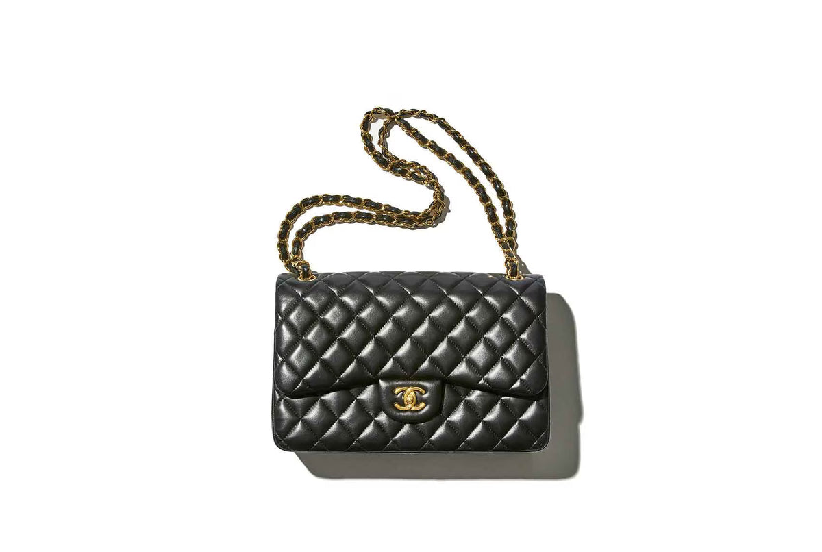 Black Chanel handbag