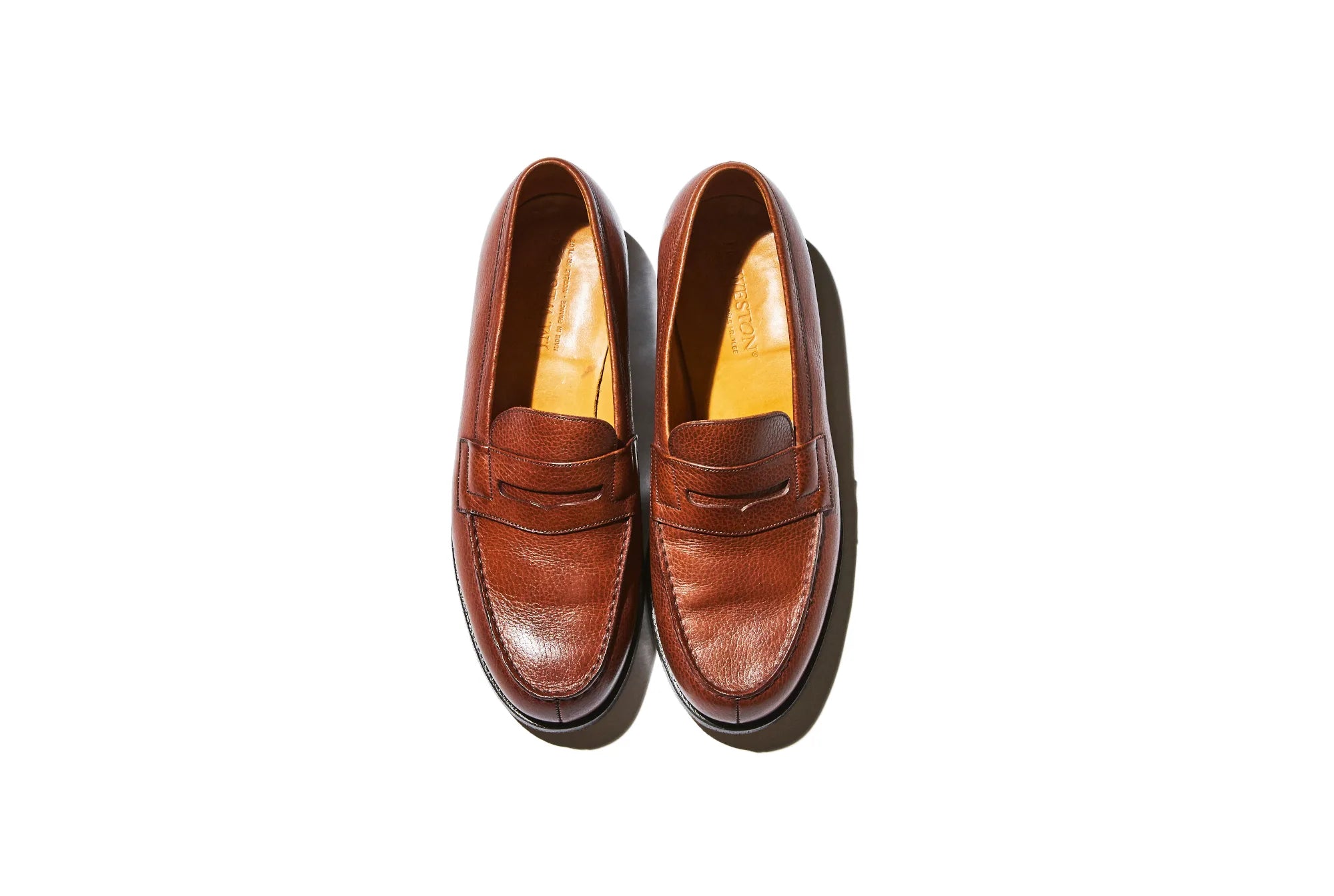 Brown JM Weston dress shoes