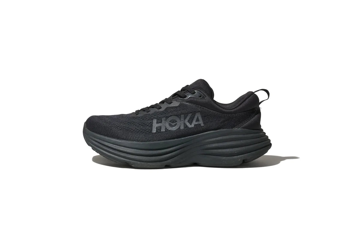 Black HOKA sneaker